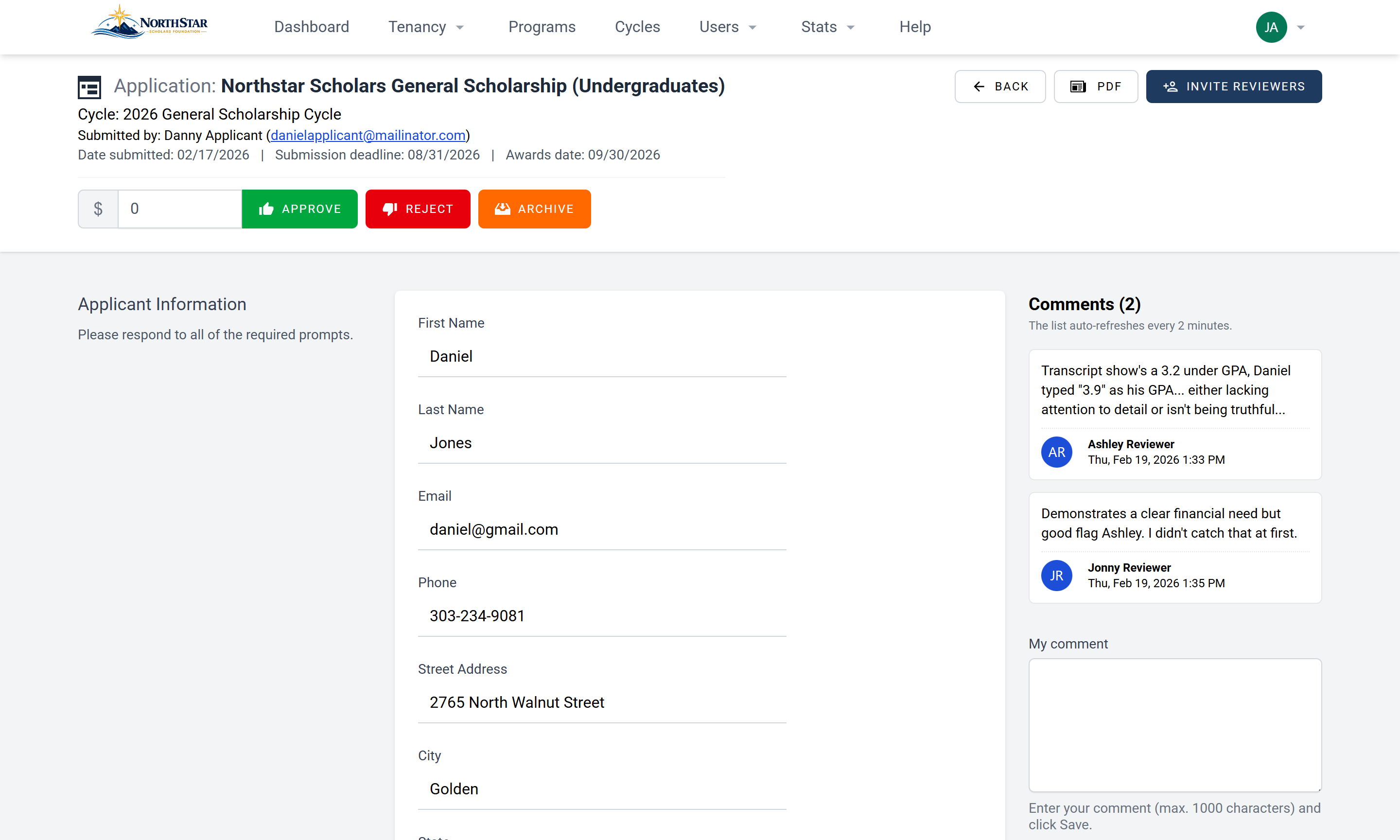Screenshot